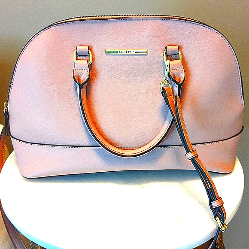 Anne Klein Rose Pink Color 👛 Purse with Additional Shoulder Strap